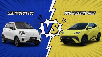 Кой е по-добрият евтин електромобил: Leapmotor T03 или BYD Dolphin Surf?