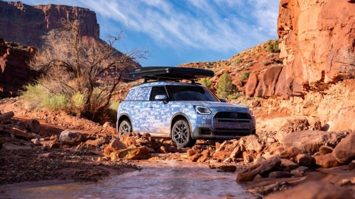 MINI Countryman Edition премина последния си голям тест за издръжливост в Скалистите планини