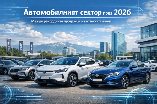 Автомобилният сектор през 2026 г.: между рекордните продажби и „китайската вълна“