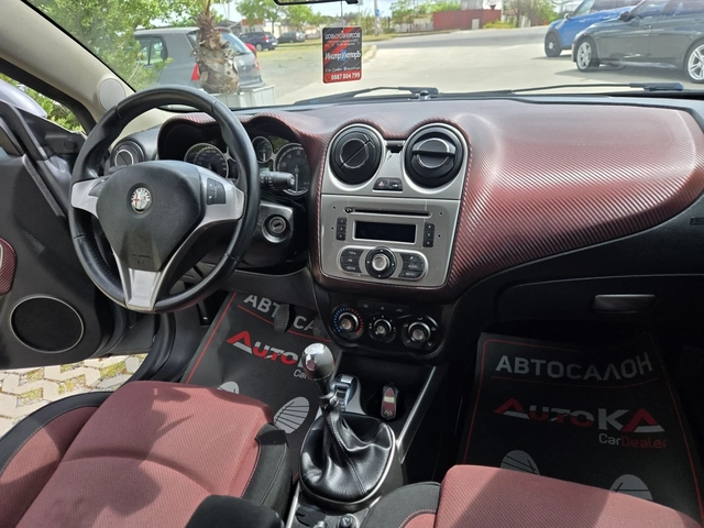 Alfa Romeo MiTo 1.4T-120кс= ФАБРИЧНА ГАЗ= КЛИМАТИК - автомобили, коли, обяви за нови и употребявани 12