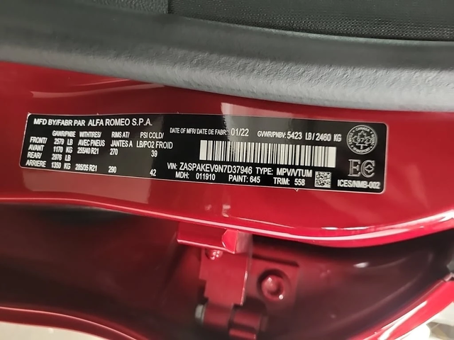 Alfa Romeo Stelvio * QUADRIFOGLIO * CARFAX * ЦЕНА ДО БГ - автомобили, коли, обяви за нови и употребявани 15