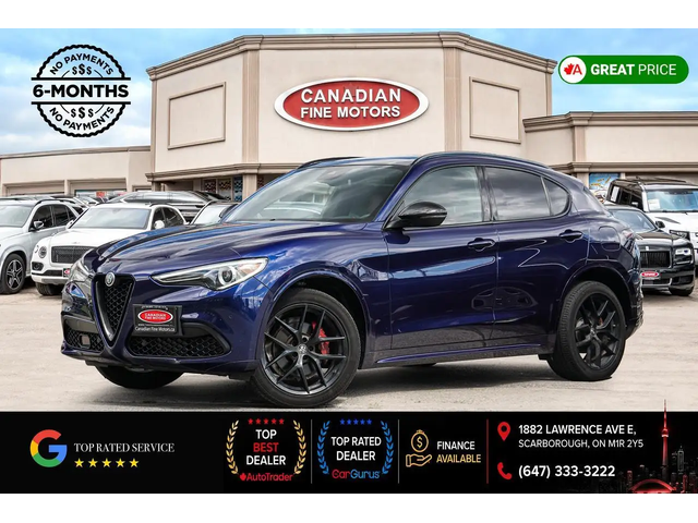 Alfa Stelvio Ti Sport |AWD|ONE OWNER|BSM|NAVI|PANO|RED INT All Wheel Drive - автомобили, коли, обяви за нови и употребявани 0