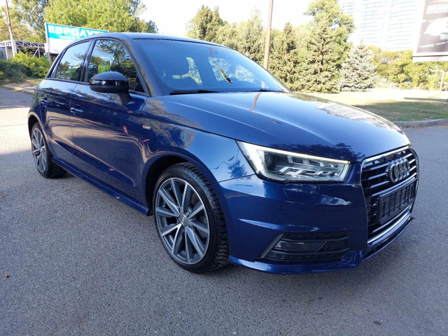 Audi A1 S-line + 1, 6d DSG - автомобили, коли, обяви за нови и употребявани 1