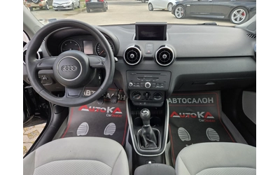 Audi A1 1.6TDI-105кс= КЛИМАТИК= НАПЪЛНО ОБСЛУЖЕН= EURO 5A - автомобили, коли, обяви за нови и употребявани 11