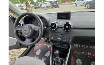 Audi A1 1.6TDI-105кс= КЛИМАТИК= НАПЪЛНО ОБСЛУЖЕН= EURO 5A - автомобили, коли, обяви за нови и употребявани 12