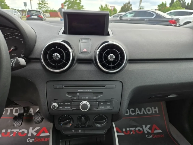 Audi A1 1.6TDI-105кс= КЛИМАТИК= НАПЪЛНО ОБСЛУЖЕН= EURO 5A - автомобили, коли, обяви за нови и употребявани 13
