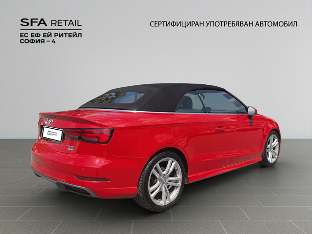 Audi A3 1.4 TFSI 150 hp cabrio - автомобили, коли, обяви за нови и употребявани 5