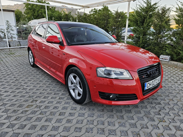 Audi A3 3xS-Line/АВТОМАТИК/LED/ПАНОРАМА/ПОДГРЕВ/ГАЗ/FACE - автомобили, коли, обяви за нови и употребявани 1