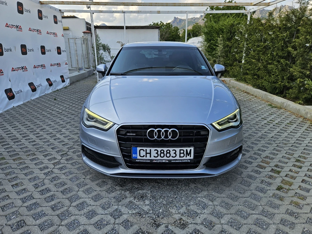 Audi A3 2.0TDI-184кс= S-Tronic= 3xS-line= FACE= QUATTRO - автомобили, коли, обяви за нови и употребявани 0