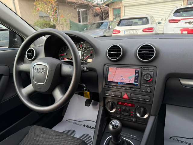 Audi A3 1.6FSI SPORTBACK NAVI 115000KM!!! - автомобили, коли, обяви за нови и употребявани 10