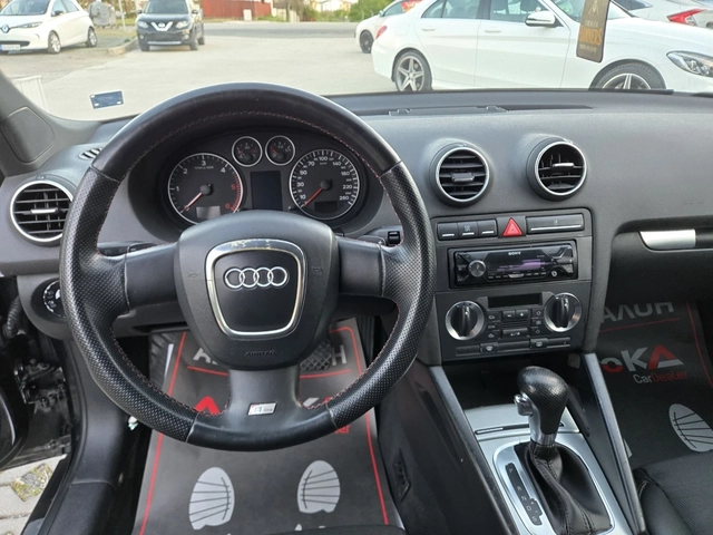 Audi A3 2.0TDI-140кс= АВТОМАТ= S-Line= КЛИМАТРОНИК - автомобили, коли, обяви за нови и употребявани 10