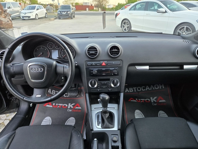 Audi A3 2.0TDI-140кс= АВТОМАТ= S-Line= КЛИМАТРОНИК - автомобили, коли, обяви за нови и употребявани 11