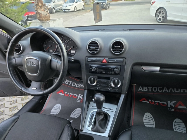 Audi A3 2.0TDI-140кс= АВТОМАТ= S-Line= КЛИМАТРОНИК - автомобили, коли, обяви за нови и употребявани 12