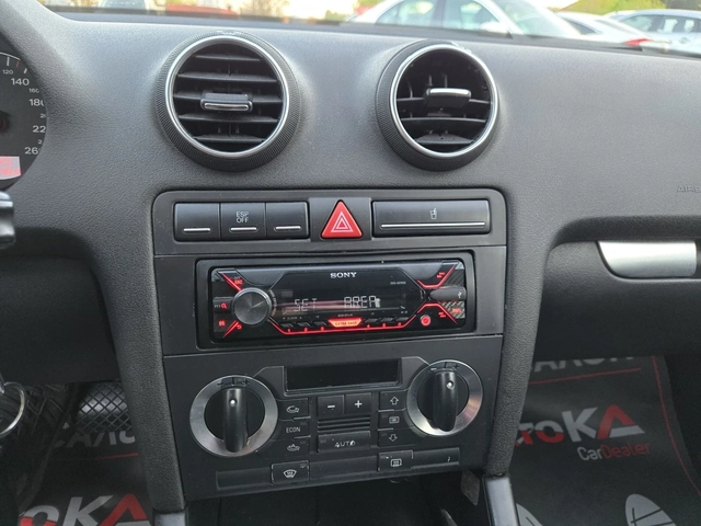 Audi A3 2.0TDI-140кс= АВТОМАТ= S-Line= КЛИМАТРОНИК - автомобили, коли, обяви за нови и употребявани 13