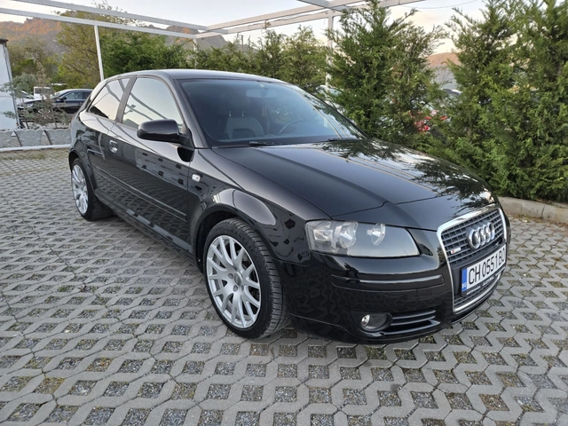 Audi A3 2.0TDI-140кс= АВТОМАТ= S-Line= КЛИМАТРОНИК - автомобили, коли, обяви за нови и употребявани 1