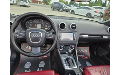 Audi A3 CABRIO/2.0TDI-140кс/АВТОМАТ/S-LINE/LED/NAVI - автомобили, коли, обяви за нови и употребявани 10