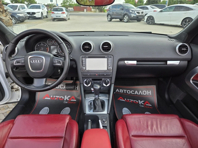 Audi A3 CABRIO/2.0TDI-140кс/АВТОМАТ/S-LINE/LED/NAVI - автомобили, коли, обяви за нови и употребявани 11