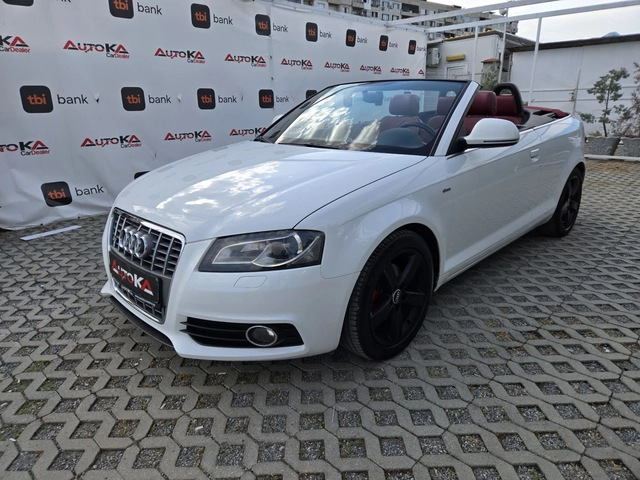 Audi A3 CABRIO/2.0TDI-140кс/АВТОМАТ/S-LINE/LED/NAVI - автомобили, коли, обяви за нови и употребявани 5