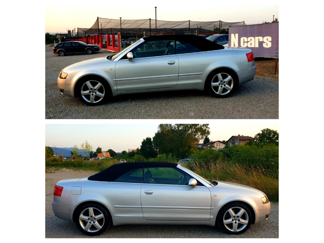 Audi A4 КАБРИОЛЕТ / АВТОМАТИК - автомобили, коли, обяви за нови и употребявани 6