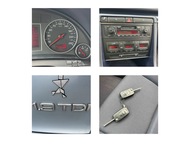 Audi A4 1.9TDI 101кс. КЛИМАТРОНИК - автомобили, коли, обяви за нови и употребявани 12