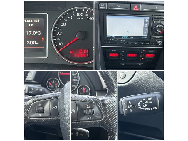 Audi A4 2.7TDI 180кс 6 СКОРОСТИ КЛИМАТРОНИК NAVI АВТОПИЛОТ - автомобили, коли, обяви за нови и употребявани 12