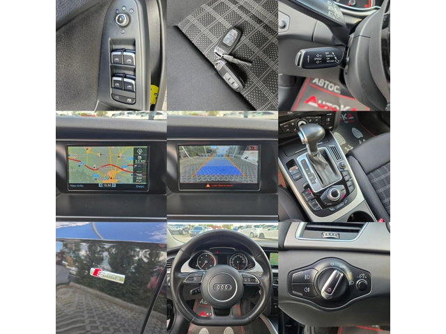 Audi A4 2.0TDI-177кс= АВТОМАТ= S-LINE= ПОДГРЕВ= КАМЕРА - автомобили, коли, обяви за нови и употребявани 9