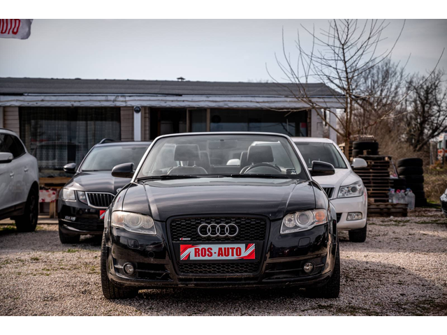 Audi A4 S-line Cabrio 2.0TDI 140k. - автомобили, коли, обяви за нови и употребявани 3