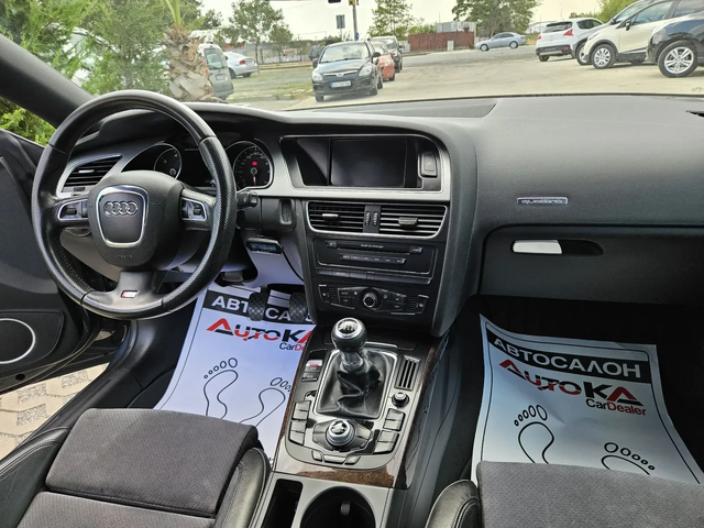 Audi A5 3.0ТDI-239кс= 4х4= S-LINE= B&O= OБСЛУЖЕНА!= LED - автомобили, коли, обяви за нови и употребявани 12