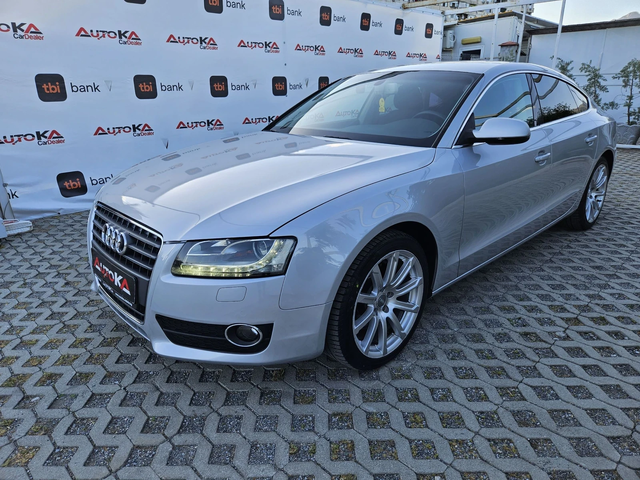 Audi A5 2.0T-211кс= АВТОМАТ= 166.000km= SPORTBACK= NAVI - автомобили, коли, обяви за нови и употребявани 5