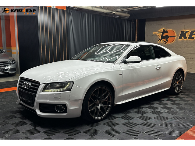 Audi A5 3.0d 240 к.с./реални км/панорама - автомобили, коли, обяви за нови и употребявани 2