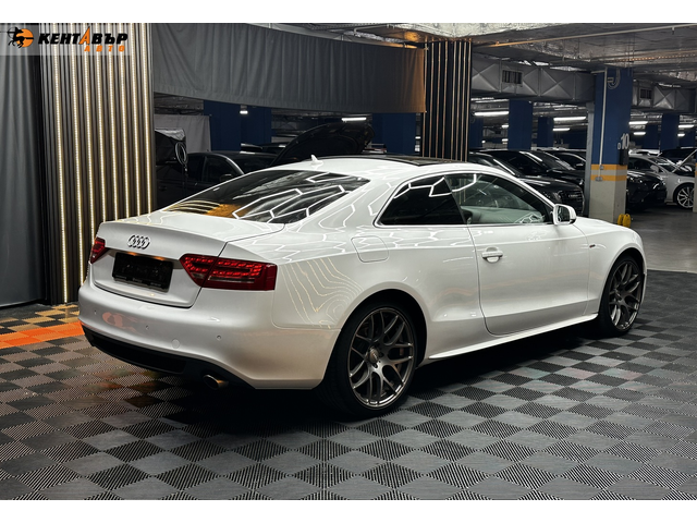 Audi A5 3.0d 240 к.с./реални км/панорама - автомобили, коли, обяви за нови и употребявани 4