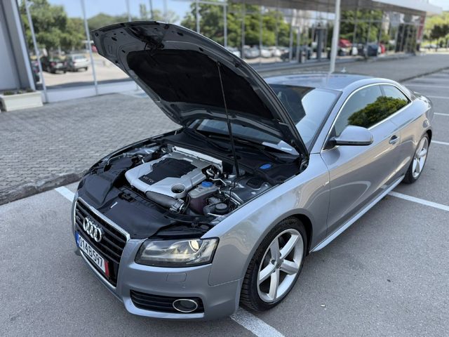 Audi A5 3.0TDI QUATTRO 239kc S line - автомобили, коли, обяви за нови и употребявани 9