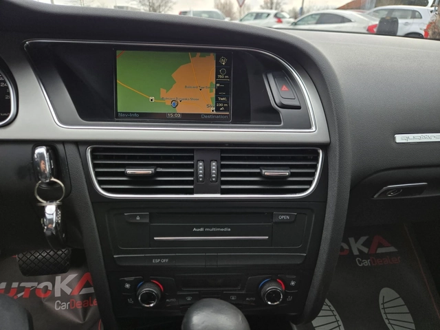 Audi A5 2.0Т-211кс= АВТОМАТ= 4Х4= 166.000км= НАВИ= КОЖА - автомобили, коли, обяви за нови и употребявани 15