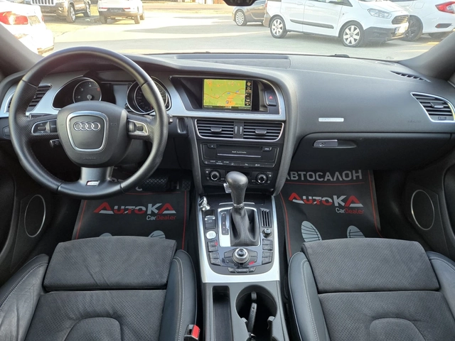 Audi A5 3.0TDI-239кс= 3хS-LINE= DISTRONIC= B&O= КАМЕРА - автомобили, коли, обяви за нови и употребявани 11