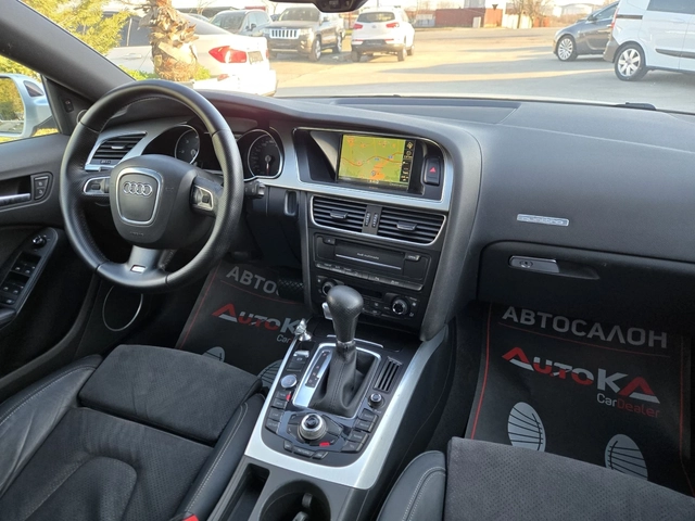 Audi A5 3.0TDI-239кс= 3хS-LINE= DISTRONIC= B&O= КАМЕРА - автомобили, коли, обяви за нови и употребявани 12