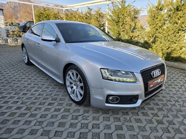 Audi A5 3.0TDI-239кс= 3хS-LINE= DISTRONIC= B&O= КАМЕРА - автомобили, коли, обяви за нови и употребявани 1