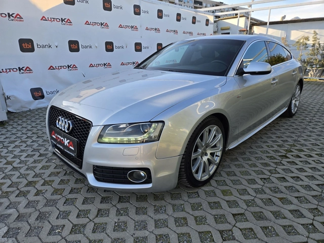 Audi A5 3.0TDI-239кс= 3хS-LINE= DISTRONIC= B&O= КАМЕРА - автомобили, коли, обяви за нови и употребявани 5