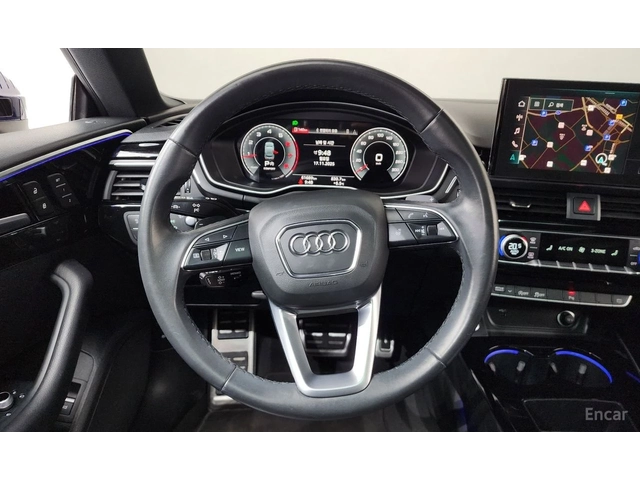 Audi A5 45TFSI* MATRIX* S* LINE* ОБДУХВАНЕ* ХЕДЪП* LANE* A - автомобили, коли, обяви за нови и употребявани 6