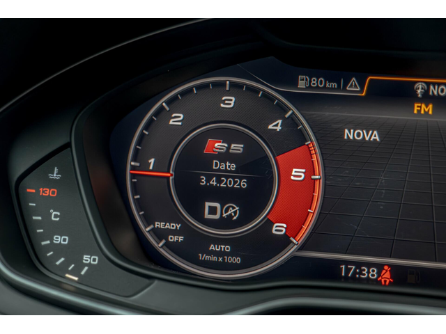 Audi A5 Sportback/2.0TDI/Sline/Ambient/Virtual/Подгрев/PDC/F1 - автомобили, коли, обяви за нови и употребявани 11