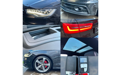 Audi A6 3.0BiTDi* SLINE* LED* QUATTRO* - автомобили, коли, обяви за нови и употребявани 15