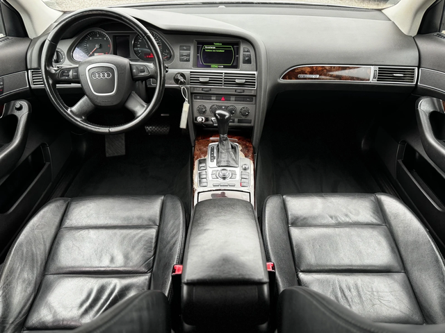 Audi A6 3.0TDI QUATTRO 224kc Кожа - автомобили, коли, обяви за нови и употребявани 9