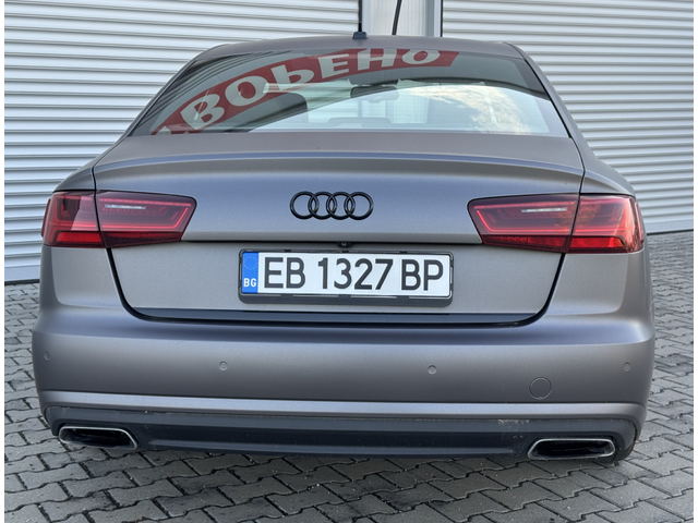 Audi A6 3,0 TFSI 310ps, nardy grey satin, android, matrix, Quattro, euro 6 - автомобили, коли, обяви за нови и употребявани 10