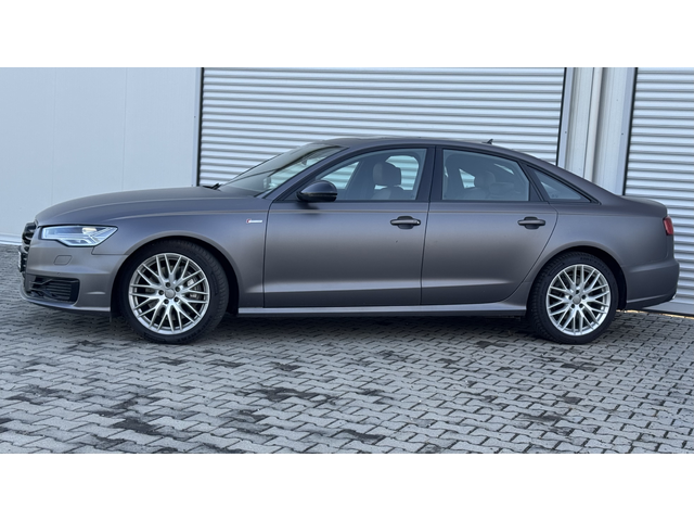 Audi A6 3,0 TFSI 310ps, nardy grey satin, android, matrix, Quattro, euro 6 - автомобили, коли, обяви за нови и употребявани 2