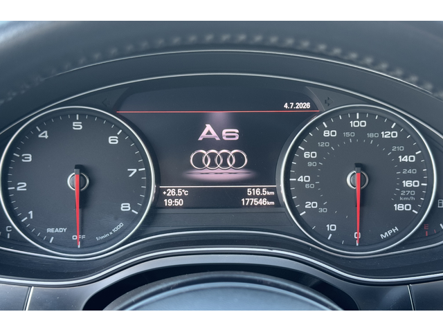 Audi A6 3,0 TFSI 310ps, nardy grey satin, android, matrix, Quattro, euro 6 - автомобили, коли, обяви за нови и употребявани 5