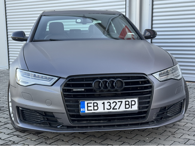 Audi A6 3,0 TFSI 310ps, nardy grey satin, android, matrix, Quattro, euro 6 - автомобили, коли, обяви за нови и употребявани 7