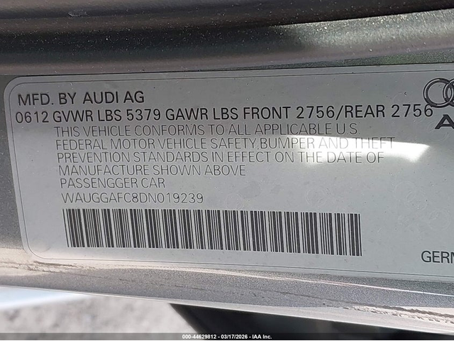 Audi A6 3.0L V-6 DI, DOHC, VVT, SUPERCHARGER, 310HP All Wheel Drive - автомобили, коли, обяви за нови и употребявани 8