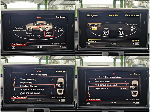 Audi A6 ! S-LINE/GERMANY/DISTR/BOSE/HEAD UP/ПОДГРЕВ/AMBI/L - автомобили, коли, обяви за нови и употребявани 13