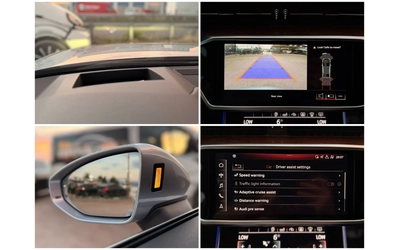 Audi A6 50Tdi= Quattro= S-line= HUD= Distronic= Keyless Go - автомобили, коли, обяви за нови и употребявани 15