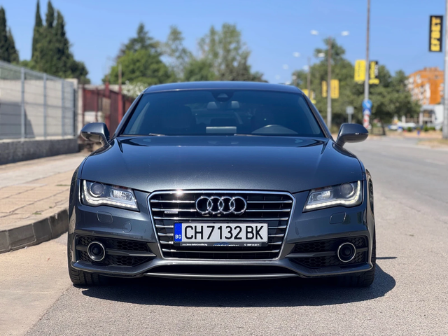 Audi A7 3.0TDI S-Line 245кс * ПЕРФЕКТЕН* - автомобили, коли, обяви за нови и употребявани 7