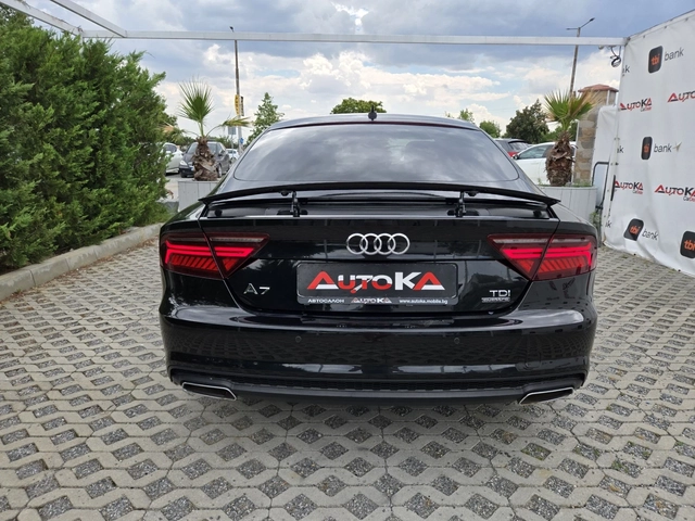 Audi A7 3.0ТDI-272кс= MATRIX= S-LINE= DISTRONIC= FACE - автомобили, коли, обяви за нови и употребявани 3